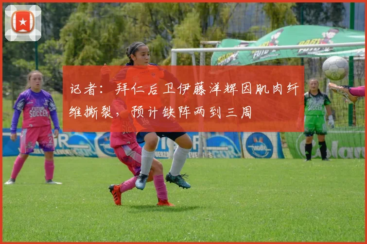 记者：拜仁后卫伊藤洋辉因肌肉纤维撕裂，预计缺阵两到三周